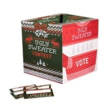 Ugly Christmas Sweater Ballot Box